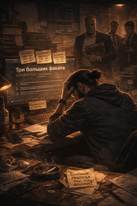 Три больших факапа